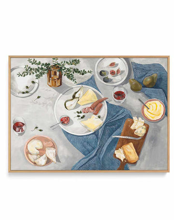 Any Day Any Time After Twelve by Cat Gerke | Framed Canvas Art Print from Olive et Oriel where you can shop wallpaper and artworks online