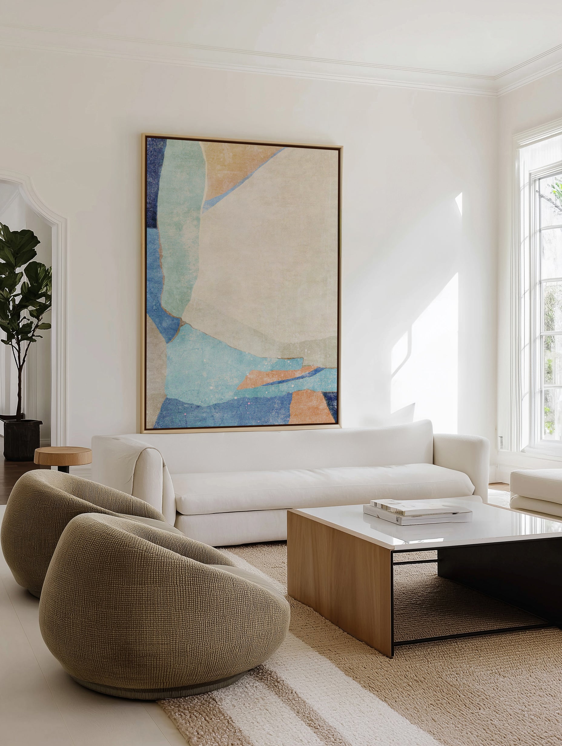 Apatite 1 by Suzanne Nicoll | Framed Canvas Art Print