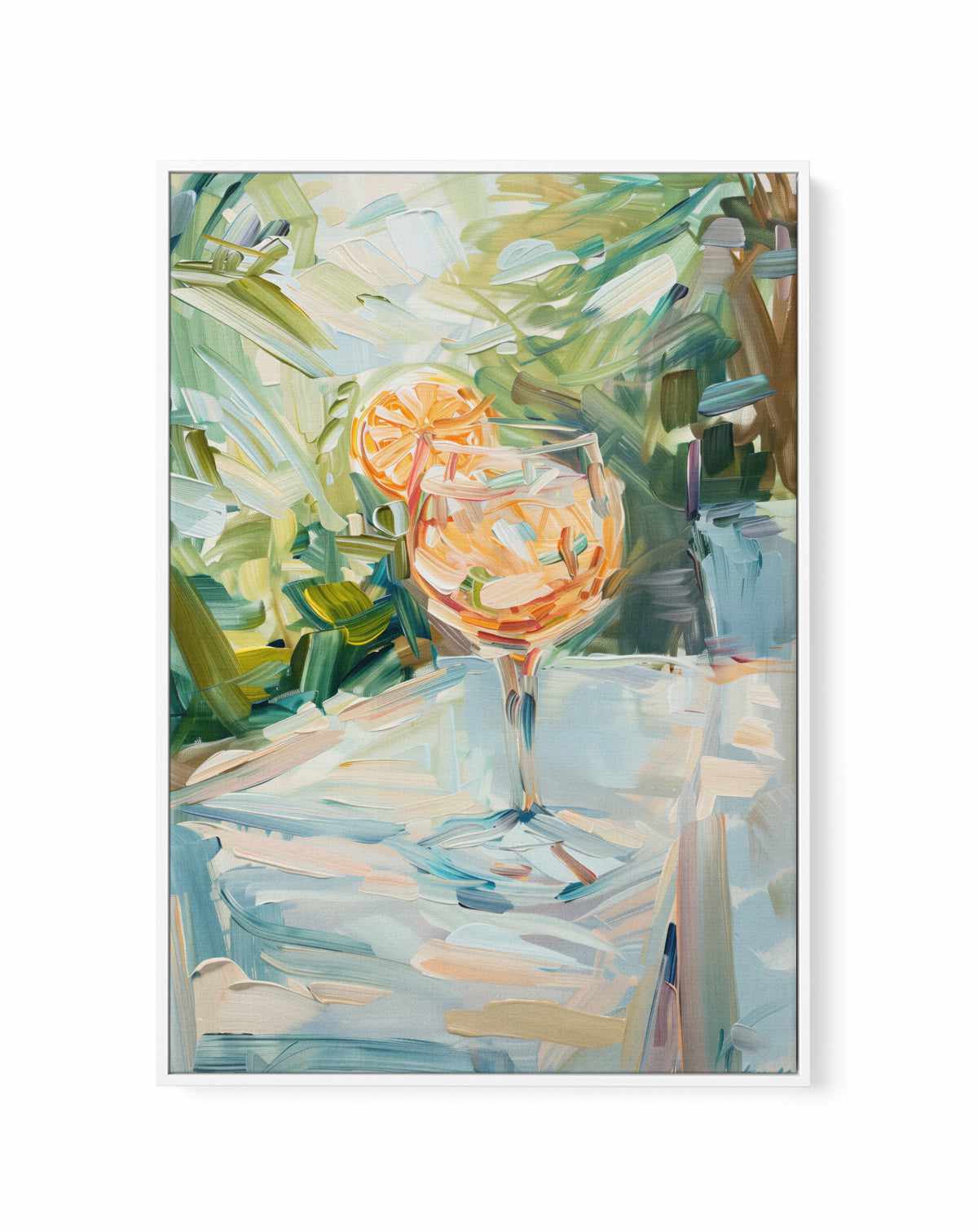 Aperol Spritz | Framed Canvas Art Print