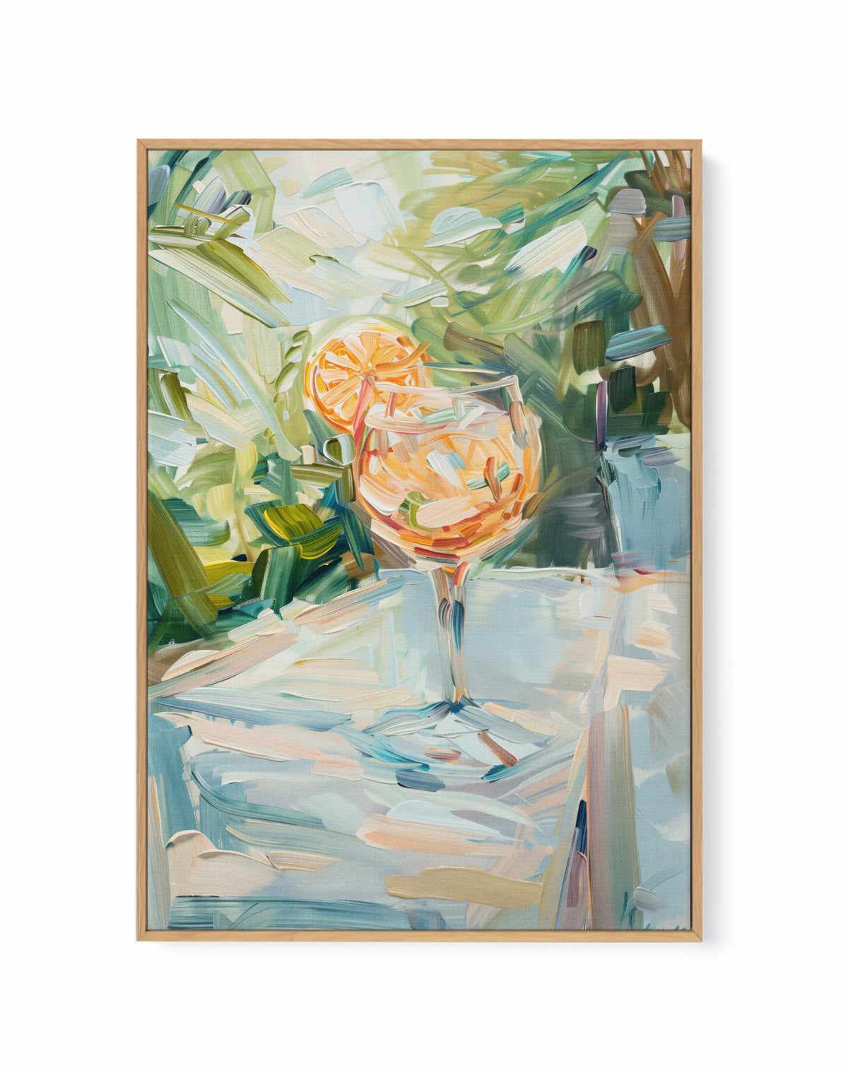 Aperol Spritz | Framed Canvas Art Print