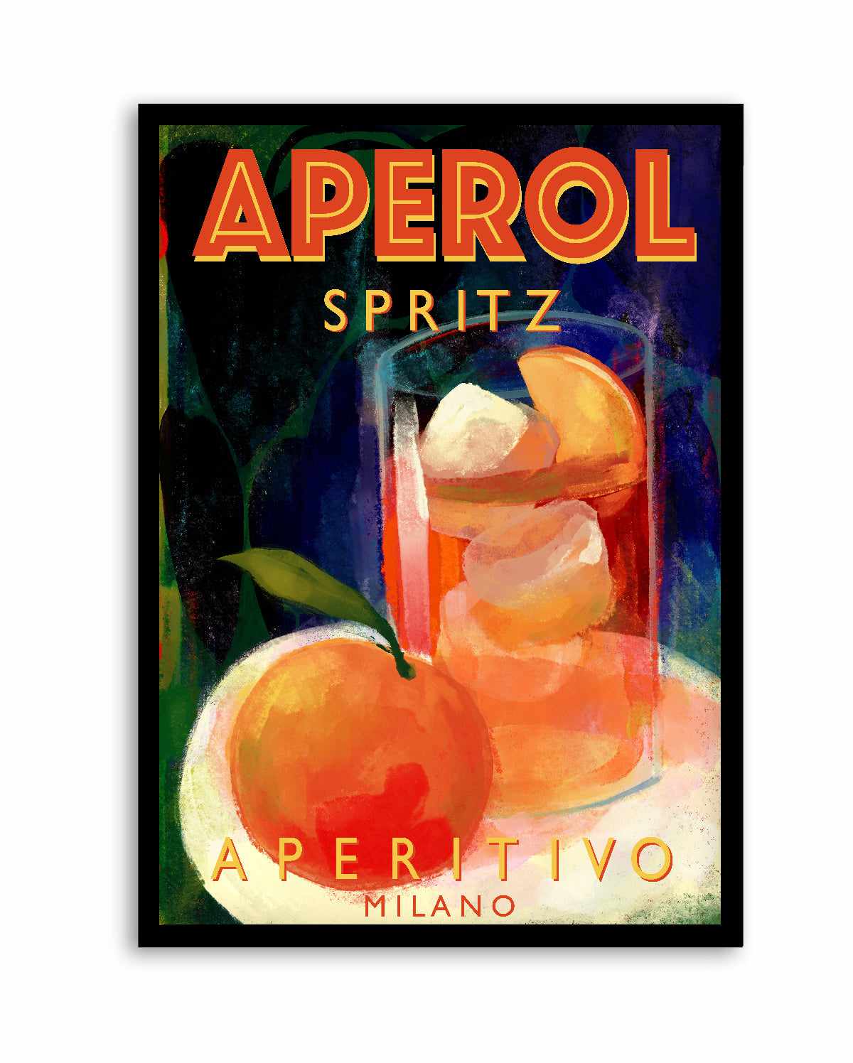 Aperol Spritz Aperitivo Milano by Marco Marella | Art Print