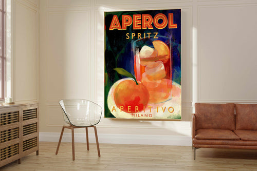 Aperol Spritz Aperitivo Milano by Marco Marella | Art Print
