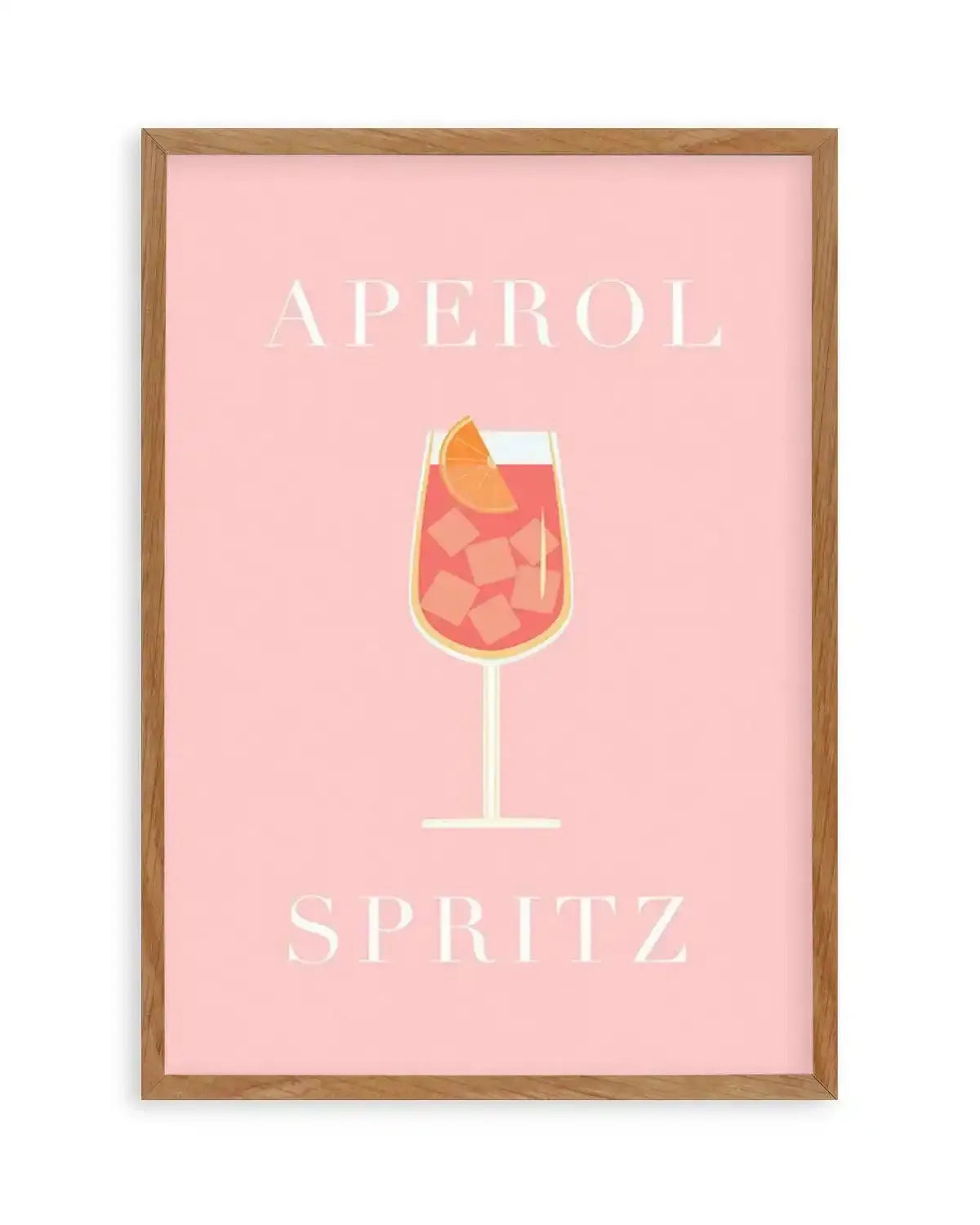 Aperol Spritz Art Print from Olive et Oriel where you can shop wallpaper and artworks online