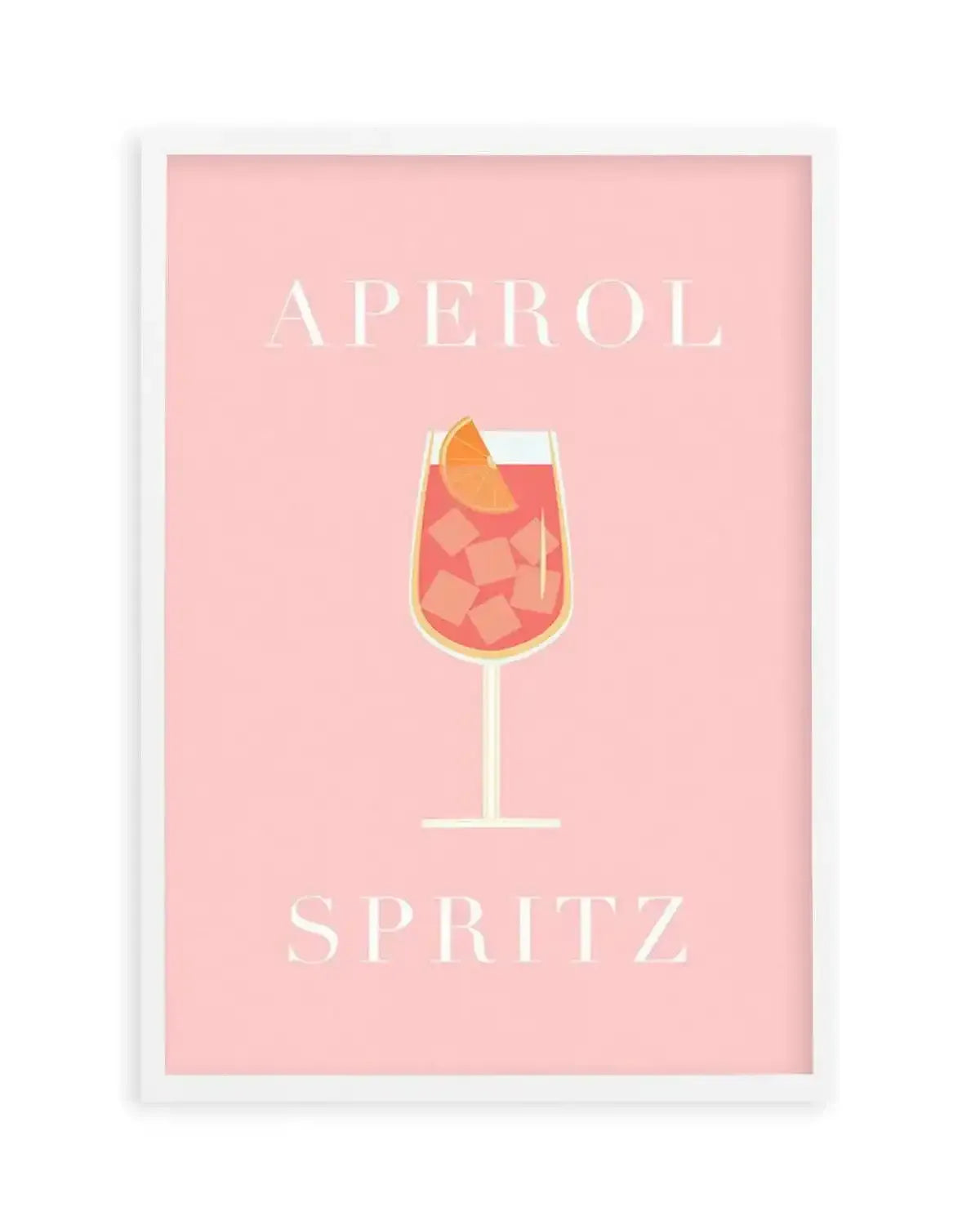 Aperol Spritz Art Print from Olive et Oriel where you can shop wallpaper and artworks online