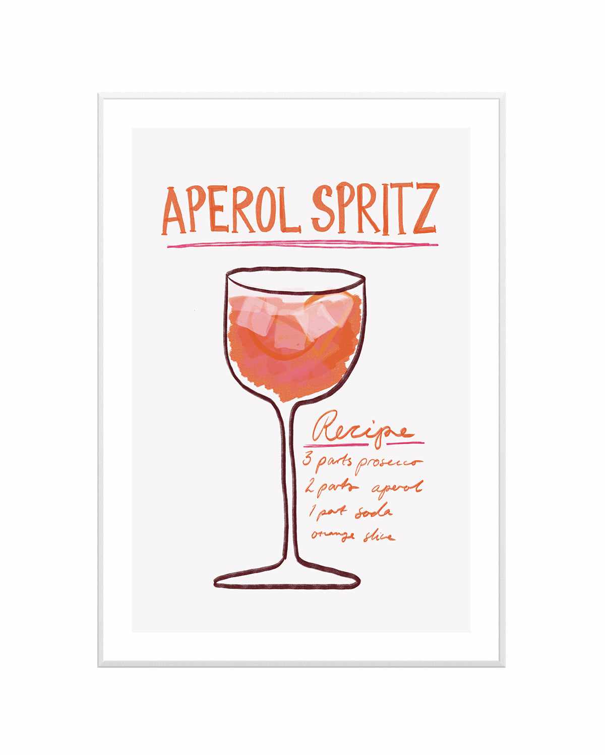 Aperol Spritz By Athene Fritsch | Art Print