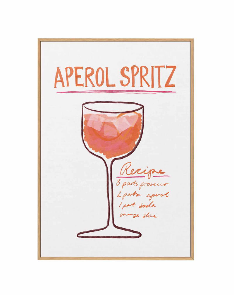 Aperol Spritz By Athene Fritsch | Framed Canvas Art Print