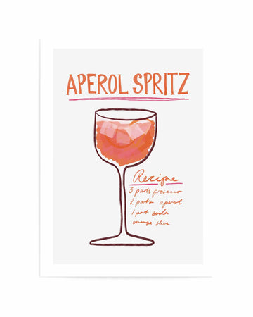 Aperol Spritz By Athene Fritsch | Art Print from Olive et Oriel where you can shop wallpaper and artworks online