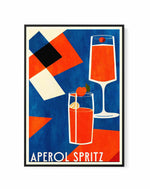 Aperol Spritz By Bo Anderson | Framed Canvas Art Print