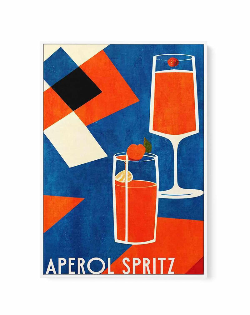 Aperol Spritz By Bo Anderson | Framed Canvas Art Print from Olive et Oriel where you can shop wallpaper and artworks online