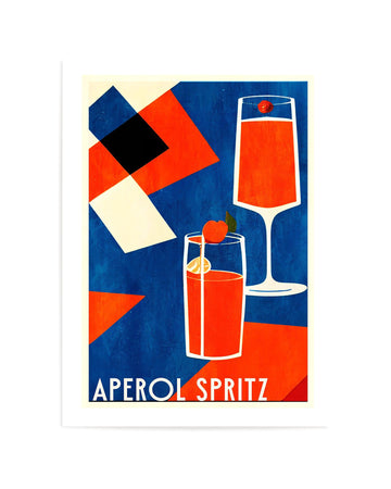 Aperol Spritz By Bo Anderson | Art Print from Olive et Oriel where you can shop wallpaper and artworks online