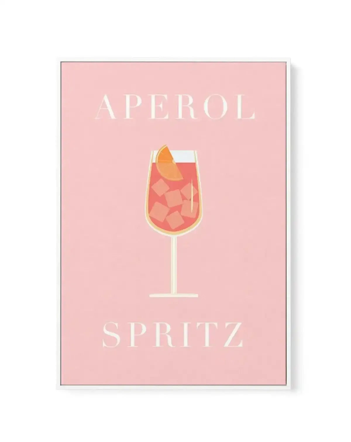 Aperol Spritz | Framed Canvas-CANVAS-You can shop wall art online with Olive et Oriel for everything from abstract art to fun kids wall art. Our beautiful modern art prints and canvas art are available from large canvas prints to wall art paintings and our proudly Australian artwork collection offers only the highest quality framed large wall art and canvas art Australia - You can buy fashion photography prints or Hampton print posters and paintings on canvas from Olive et Oriel and have them de