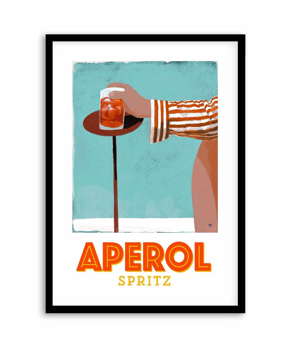 Aperol Spritz by Marco Marella | Art Print from Olive et Oriel where you can shop wallpaper and artworks online