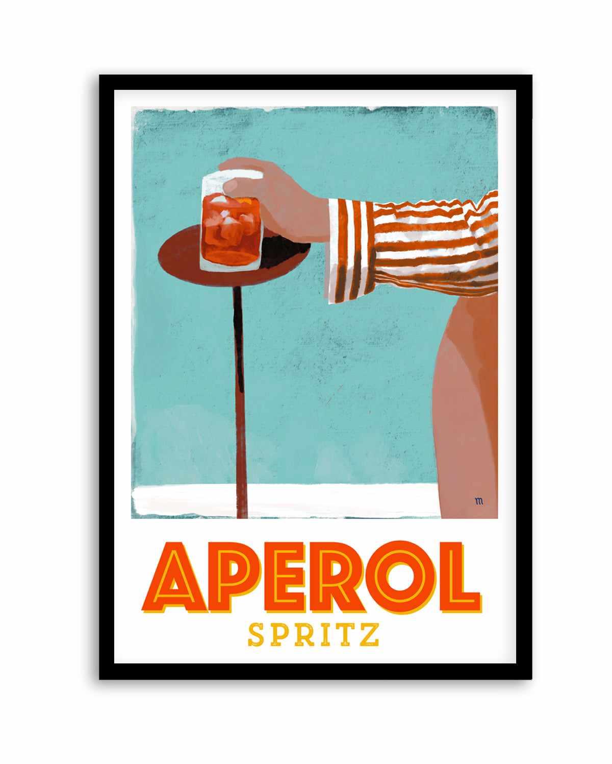 Aperol Spritz by Marco Marella | Art Print from Olive et Oriel where you can shop wallpaper and artworks online