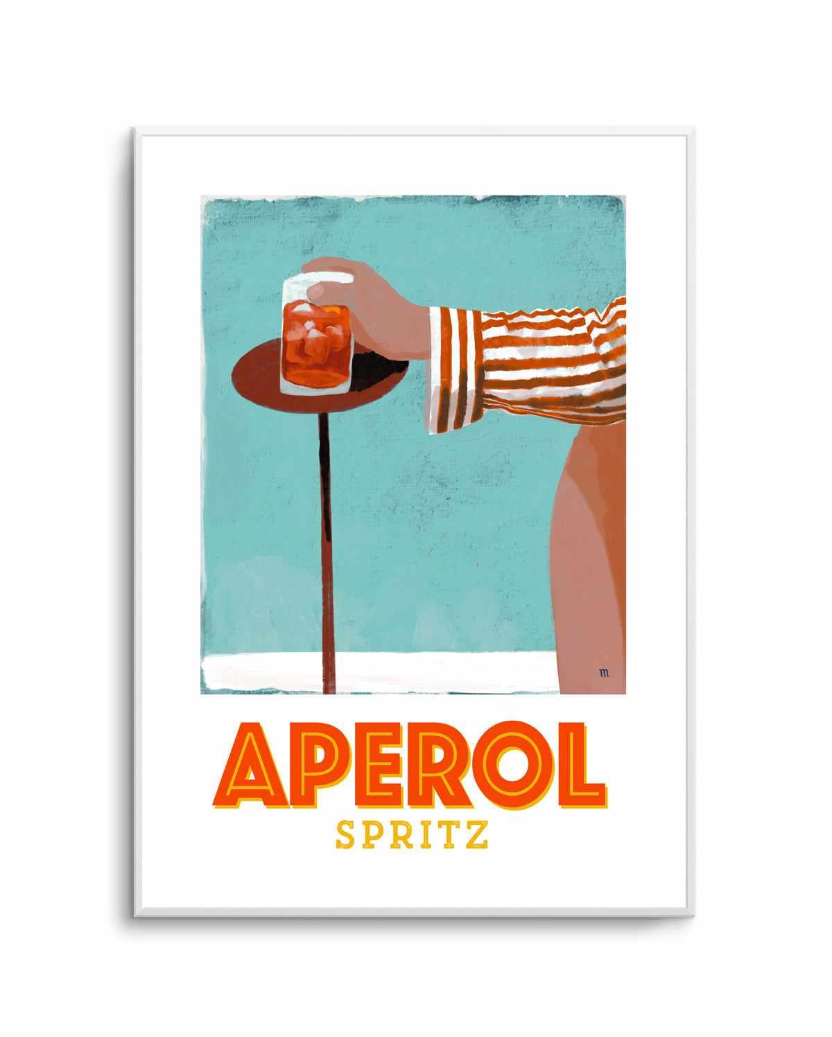 Aperol Spritz by Marco Marella | Art Print from Olive et Oriel where you can shop wallpaper and artworks online