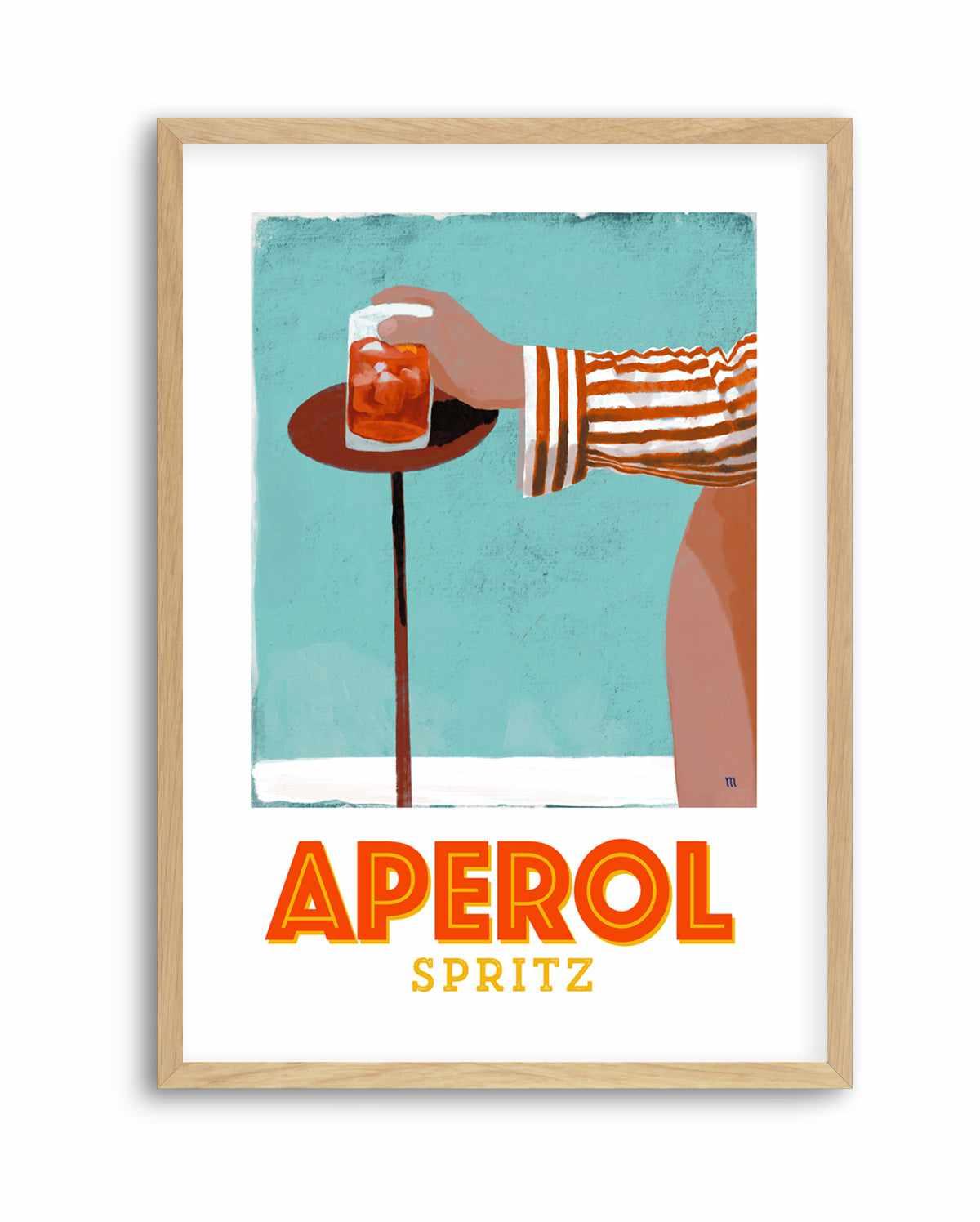Aperol Spritz by Marco Marella | Art Print from Olive et Oriel where you can shop wallpaper and artworks online