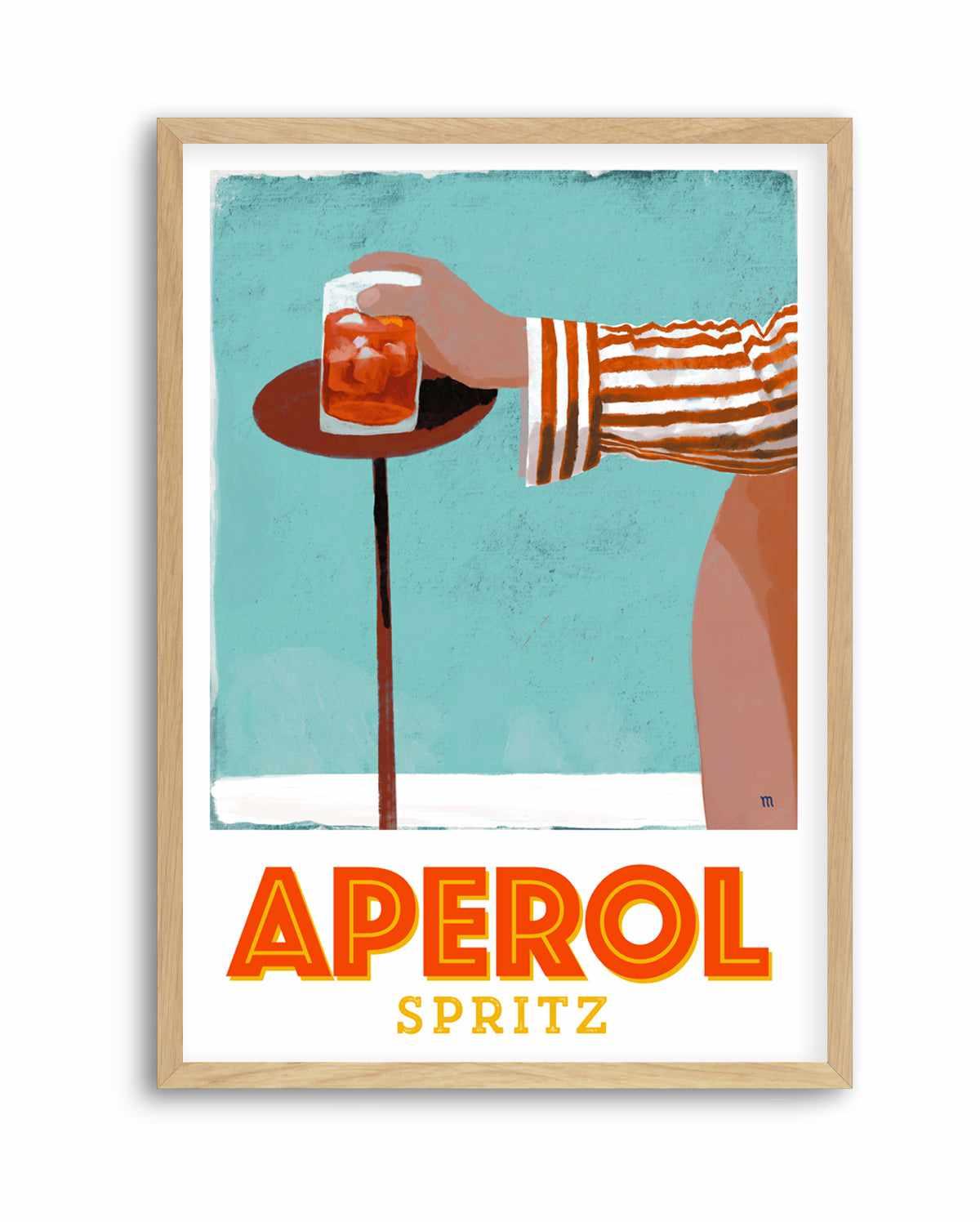 Aperol Spritz by Marco Marella | Art Print from Olive et Oriel where you can shop wallpaper and artworks online