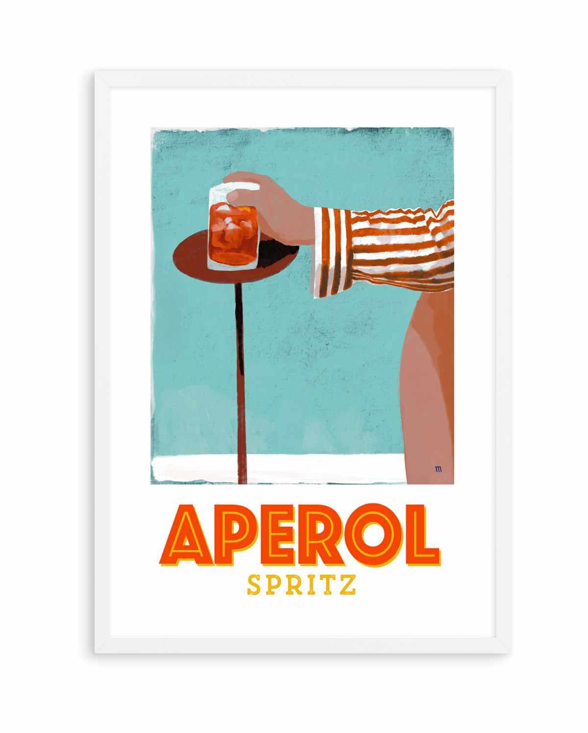 Aperol Spritz by Marco Marella | Art Print from Olive et Oriel where you can shop wallpaper and artworks online
