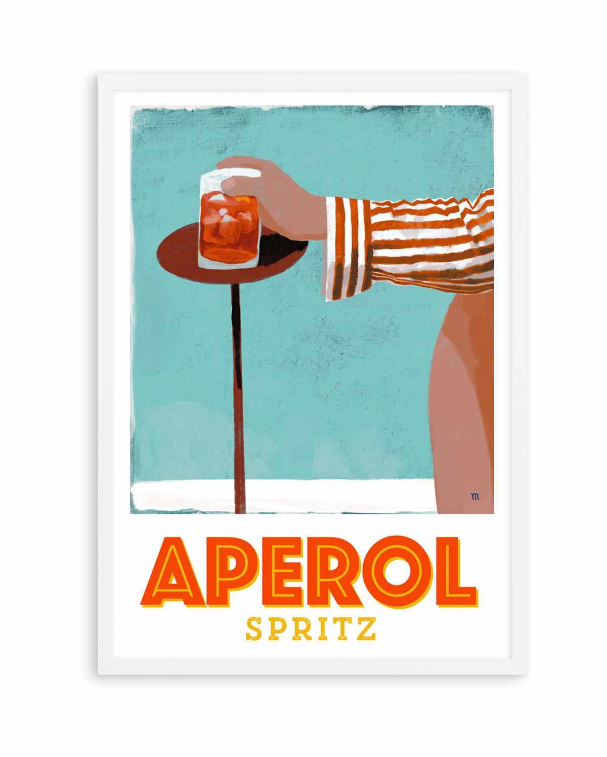 Aperol Spritz by Marco Marella | Art Print from Olive et Oriel where you can shop wallpaper and artworks online