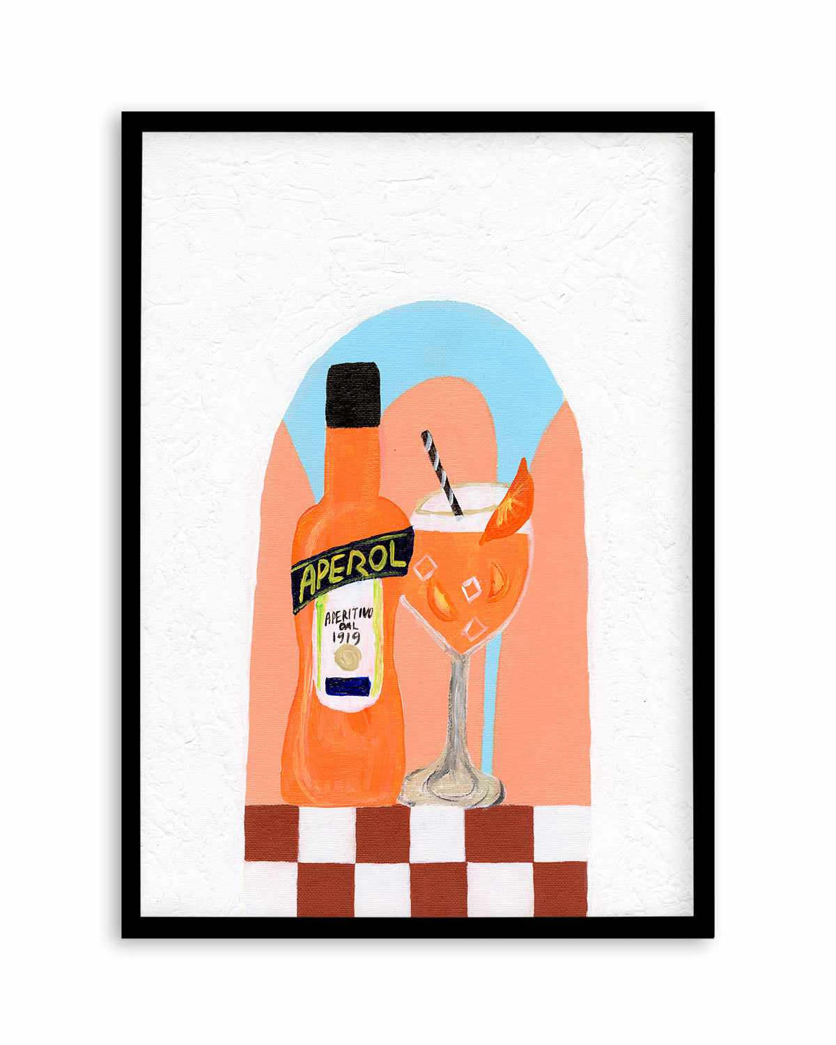 Aperol by Britney Turner Art Print