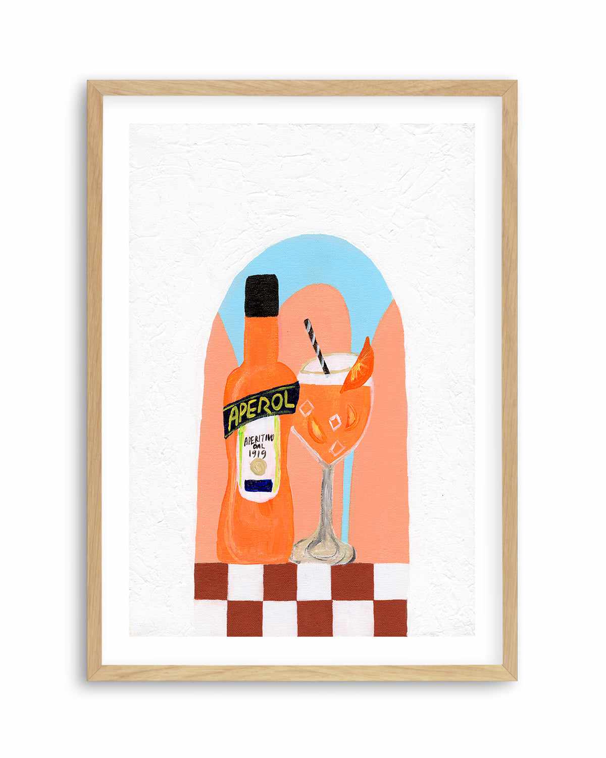 Aperol by Britney Turner Art Print