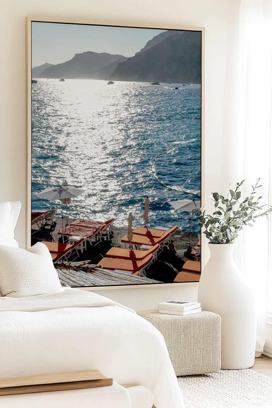 Apertivo Time by Teigan Geercke | Framed Canvas Art Print from Olive et Oriel where you can shop wallpaper and artworks online