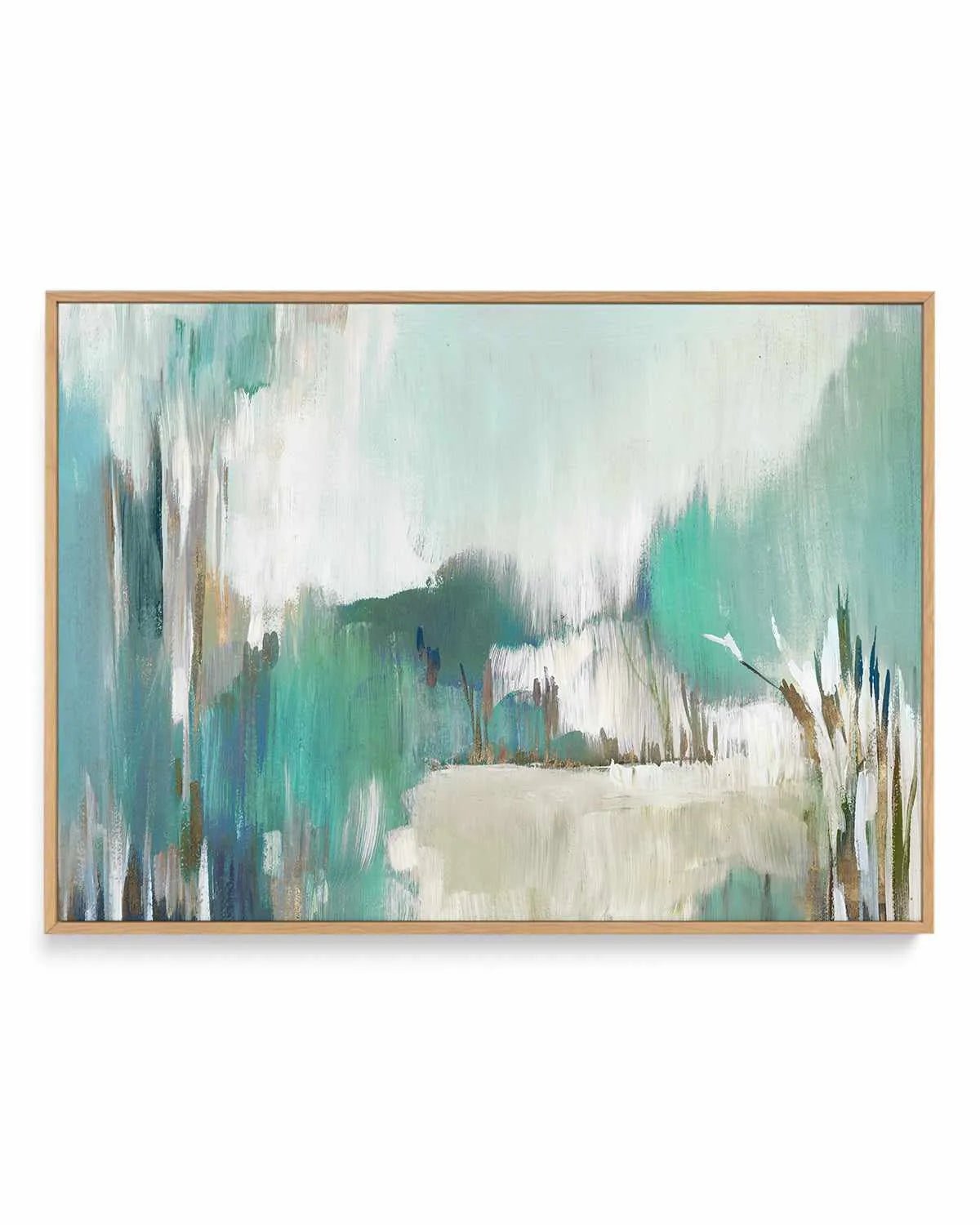 Approaching | Framed Canvas Art Print from Olive et Oriel where you can shop wallpaper and artworks online