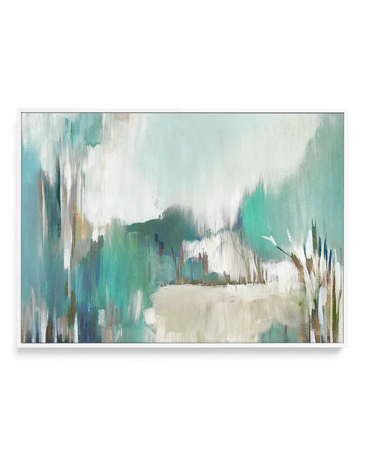 Approaching | Framed Canvas Art Print from Olive et Oriel where you can shop wallpaper and artworks online