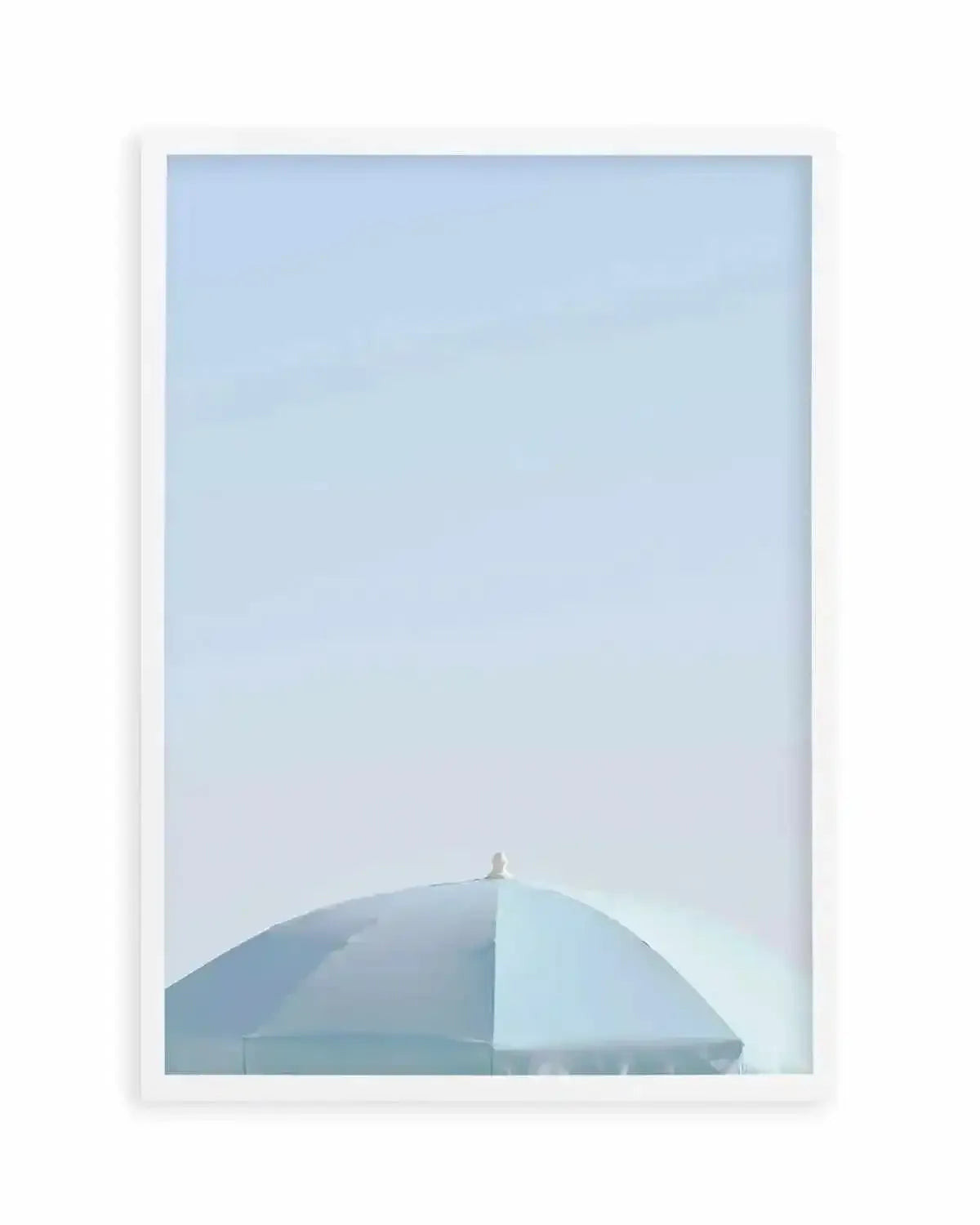 Aqua Parasol Art Print from Olive et Oriel where you can shop wallpaper and artworks online