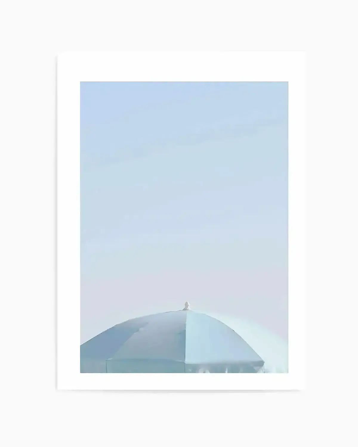 Aqua Parasol Art Print from Olive et Oriel where you can shop wallpaper and artworks online
