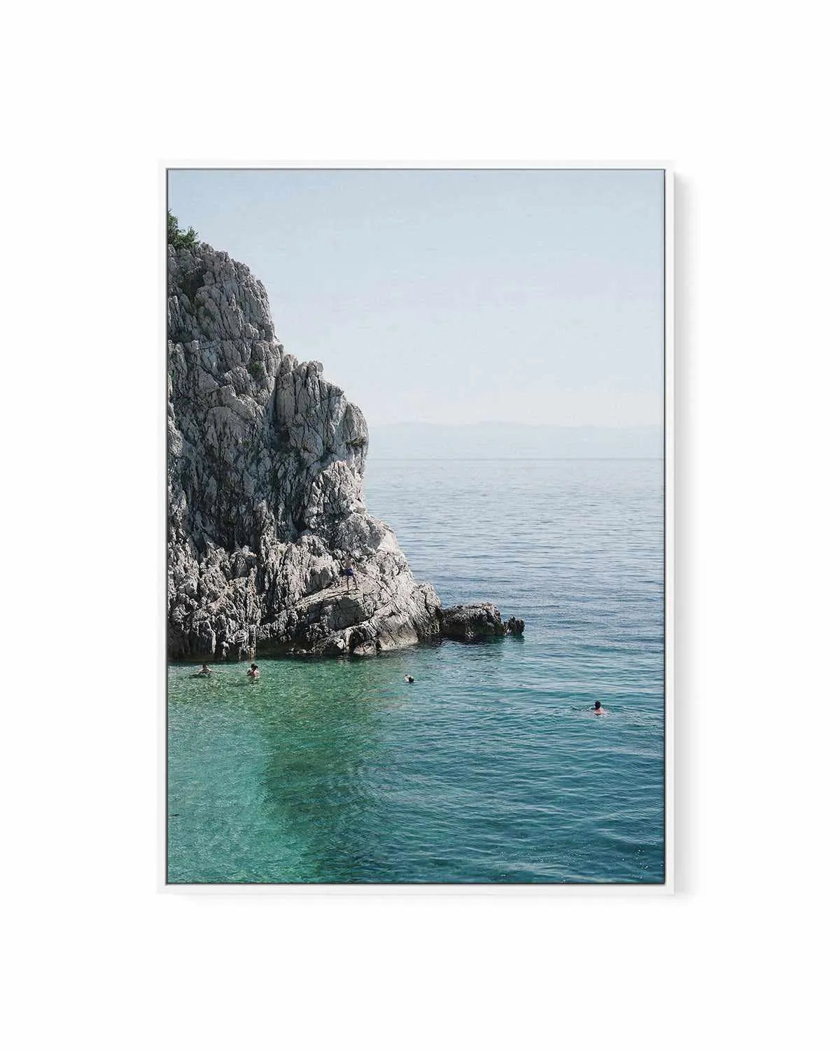Aqua Waters by Tim Reed | Framed Canvas Art Print from Olive et Oriel where you can shop wallpaper and artworks online