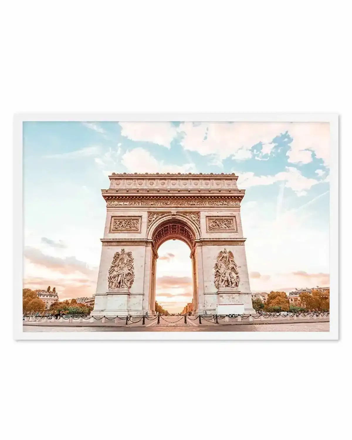 Arc De Triomphe, Champs-Elysees | Paris Art Print from Olive et Oriel where you can shop wallpaper and artworks online