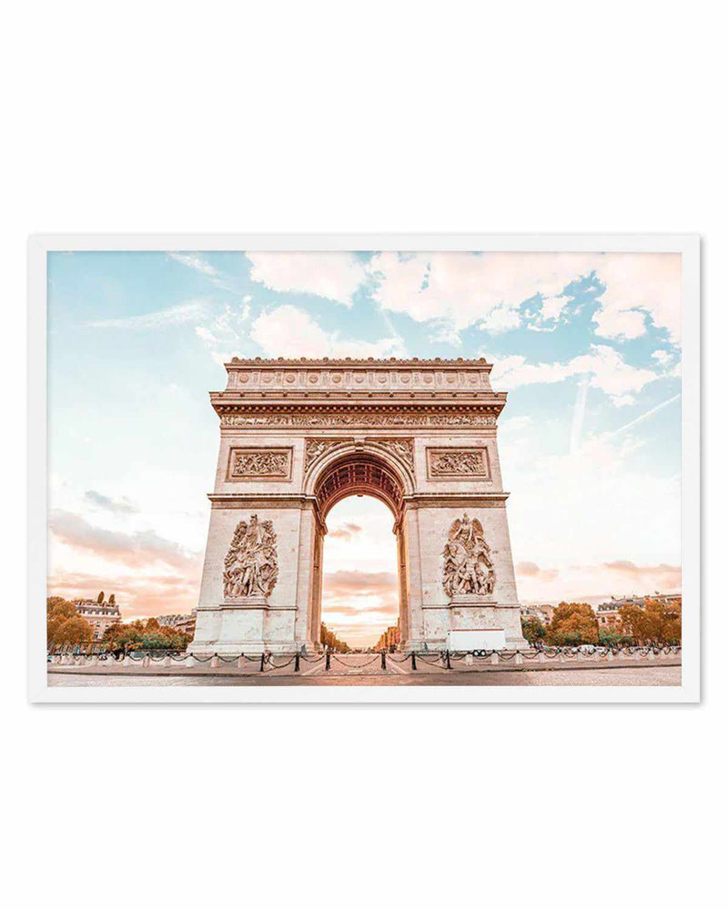 Arc De Triomphe, Champs-Elysees | Paris Art Print