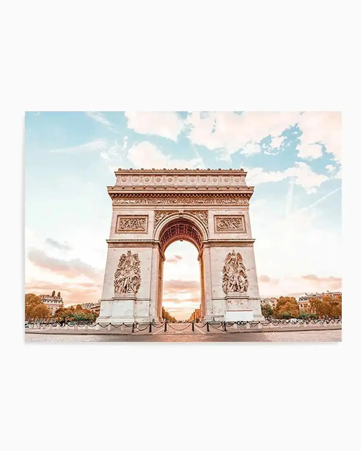 Arc De Triomphe, Champs-Elysees | Paris Art Print from Olive et Oriel where you can shop wallpaper and artworks online