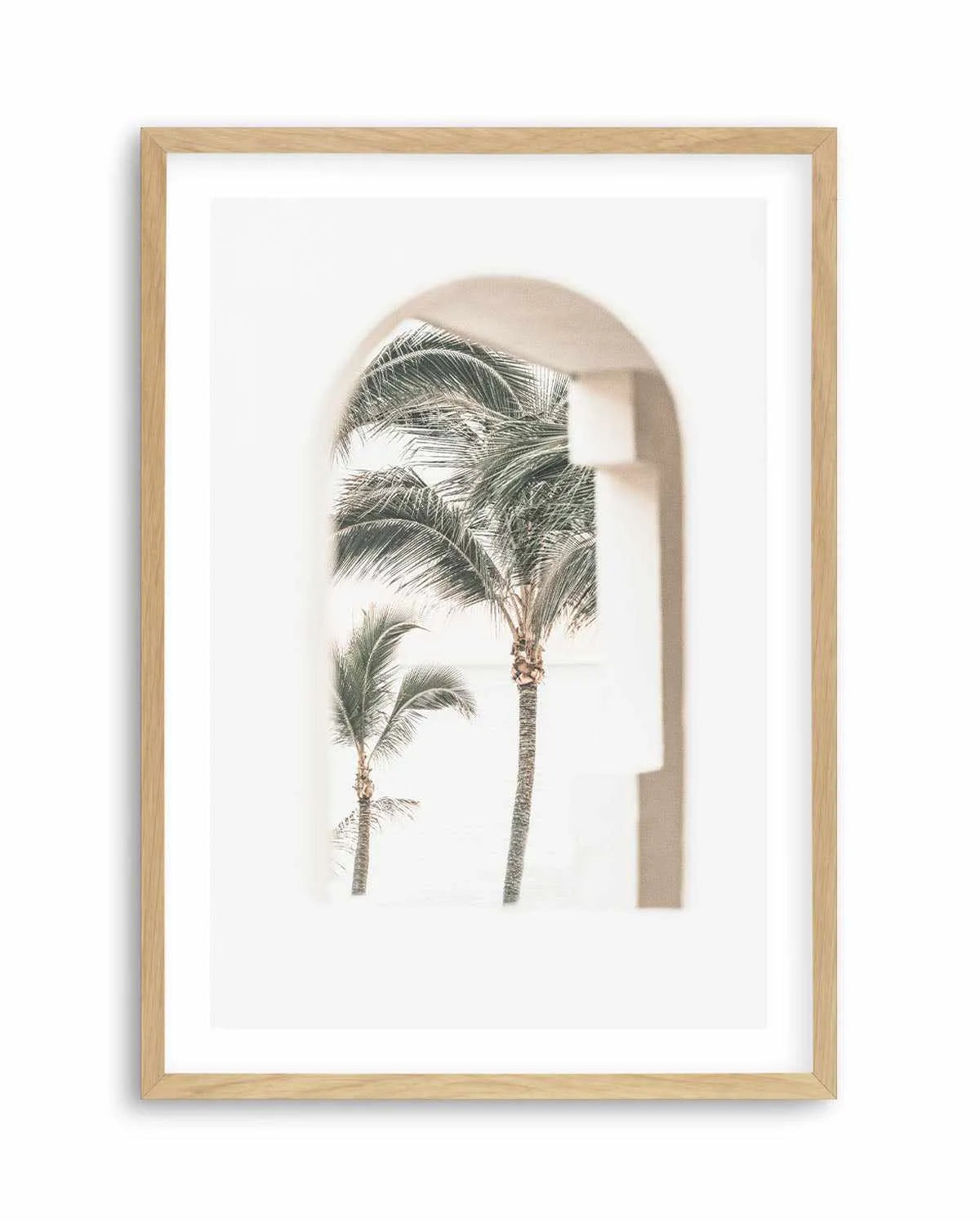 Palm Arch I by Miguel Herandez Art Print from Olive et Oriel where you can shop wallpaper and artworks online