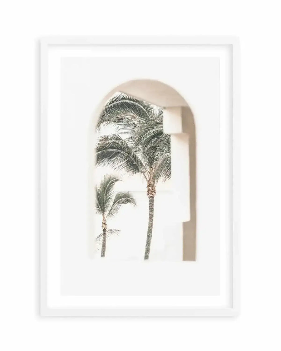 Palm Arch I by Miguel Herandez Art Print from Olive et Oriel where you can shop wallpaper and artworks online