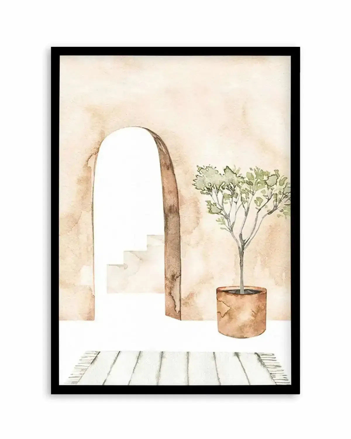 Arched Home Art Print from Olive et Oriel where you can shop wallpaper and artworks online