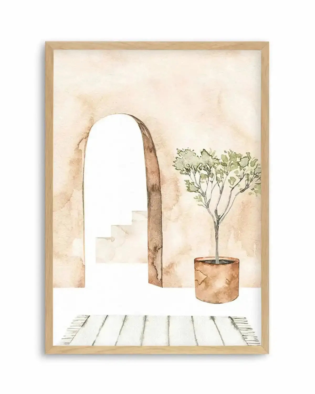 Arched Home Art Print from Olive et Oriel where you can shop wallpaper and artworks online