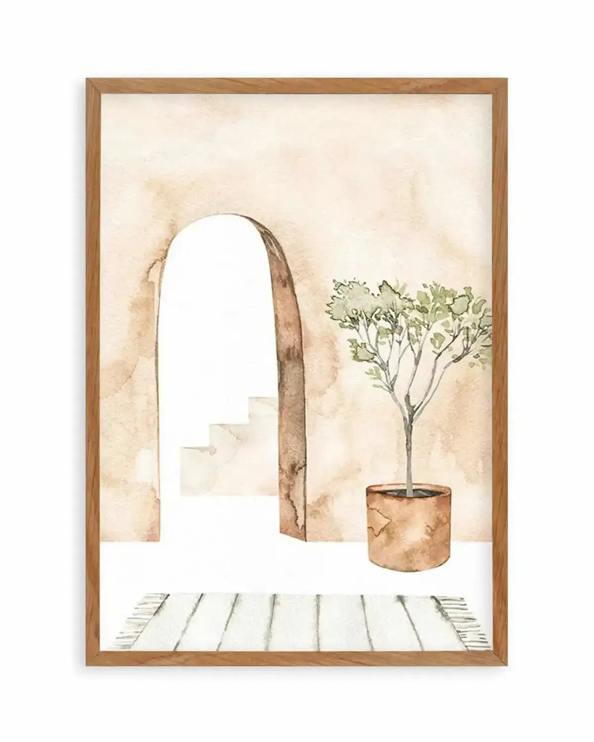 Arched Home Art Print from Olive et Oriel where you can shop wallpaper and artworks online
