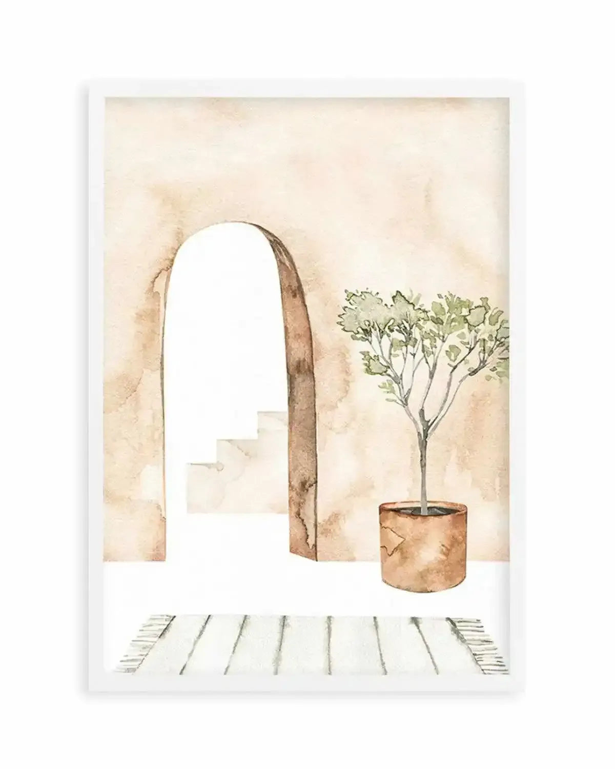 Arched Home Art Print from Olive et Oriel where you can shop wallpaper and artworks online