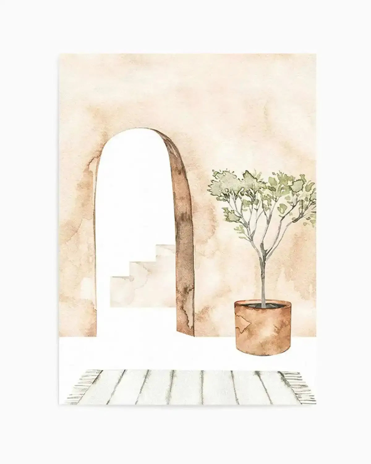 Arched Home Art Print from Olive et Oriel where you can shop wallpaper and artworks online