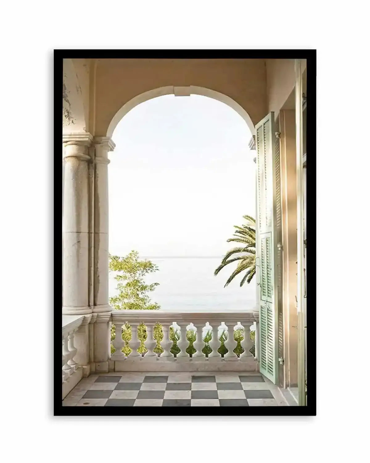 Arched View Art Print from Olive et Oriel where you can shop wallpaper and artworks online