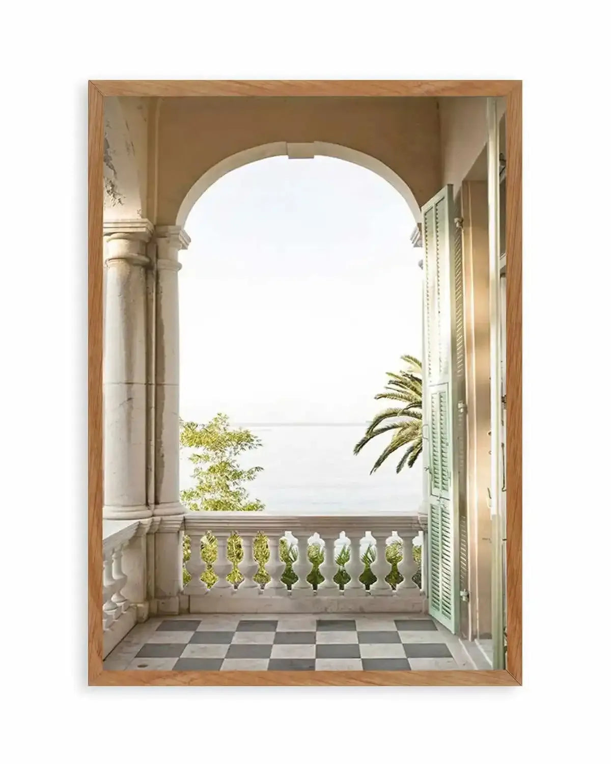 Arched View Art Print from Olive et Oriel where you can shop wallpaper and artworks online