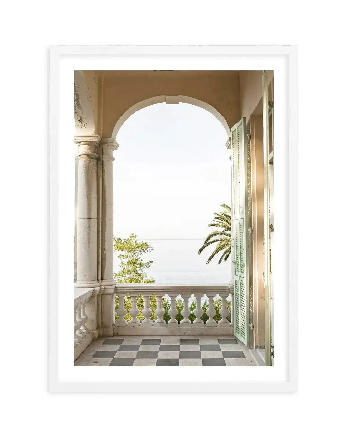 Arched View Art Print-PRINT-Olive et Oriel-Olive et Oriel-A4 | 8.3" x 11.7" | 21 x 29.7cm-White-With White Border-Buy-Australian-Art-Prints-Online-with-Olive-et-Oriel-Your-Artwork-Specialists-Austrailia-Decorate-With-Coastal-Photo-Wall-Art-Prints-From-Our-Beach-House-Artwork-Collection-Fine-Poster-and-Framed-Artwork