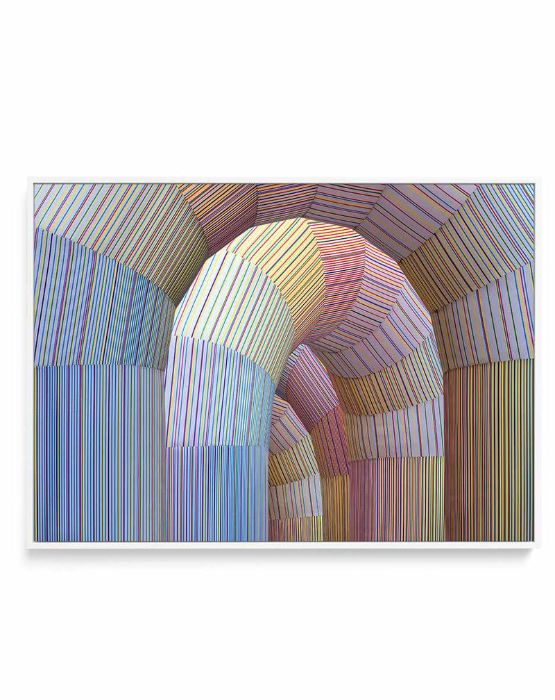 Arches of Creativity By Wayne Pearson | Framed Canvas Art Print