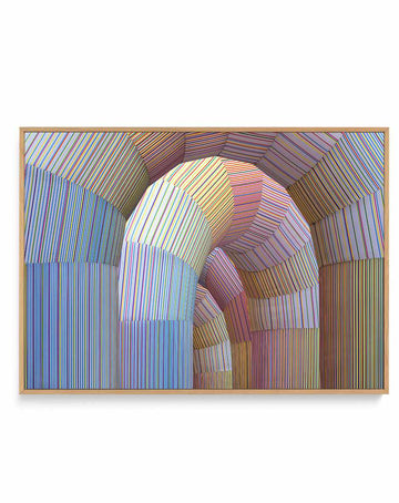 Arches of Creativity By Wayne Pearson | Framed Canvas Art Print from Olive et Oriel where you can shop wallpaper and artworks online