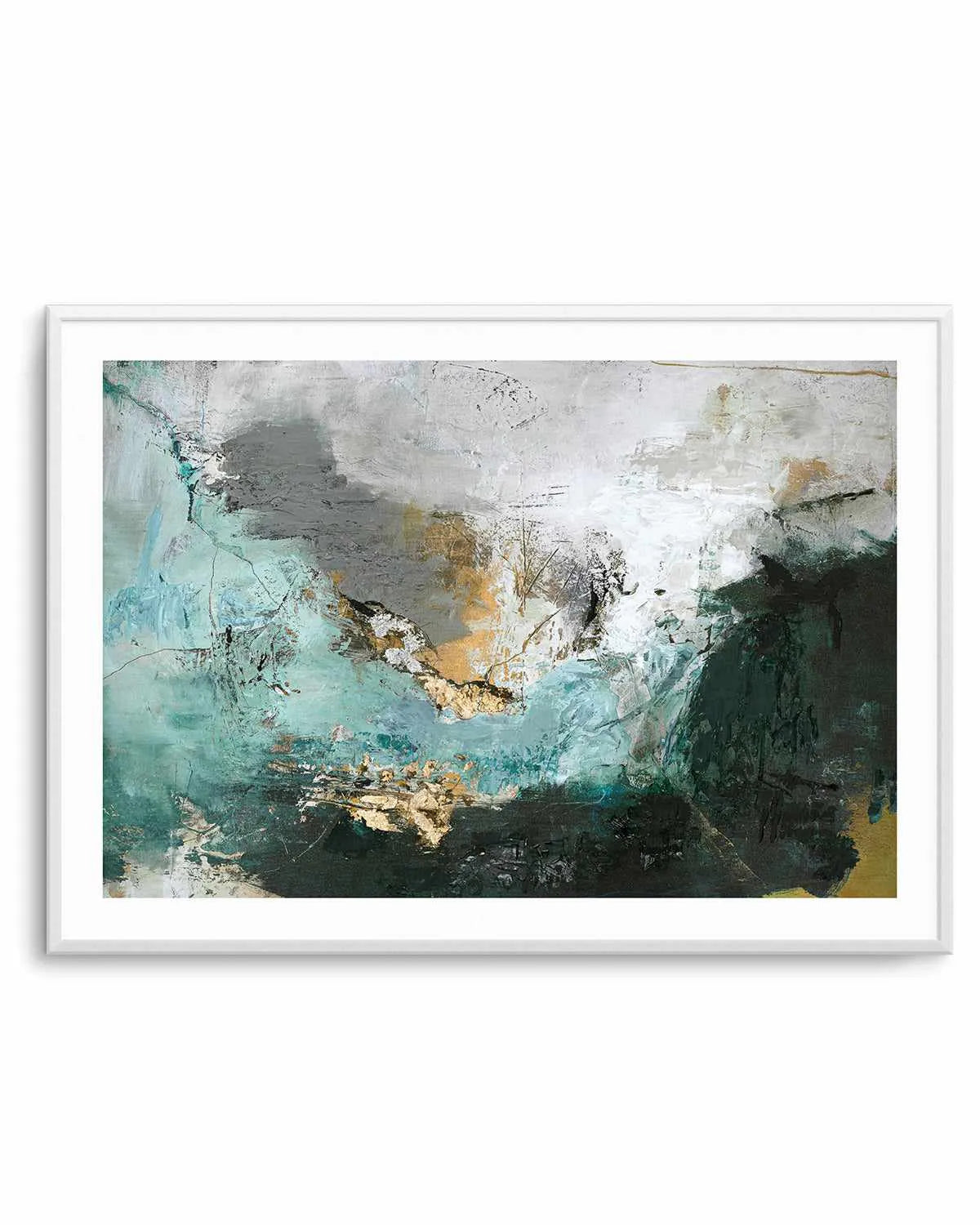 Arctic Green by Design Fabrikken Art Print from Olive et Oriel where you can shop wallpaper and artworks online