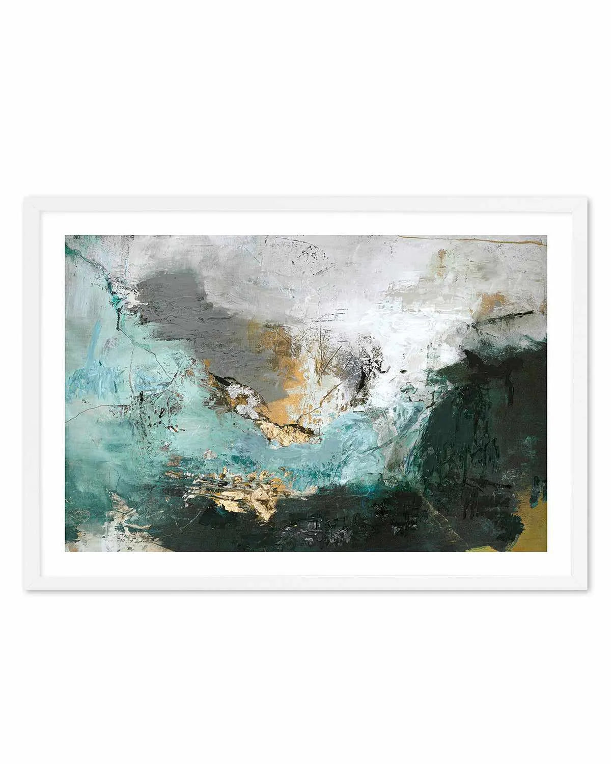 Arctic Green by Design Fabrikken Art Print from Olive et Oriel where you can shop wallpaper and artworks online