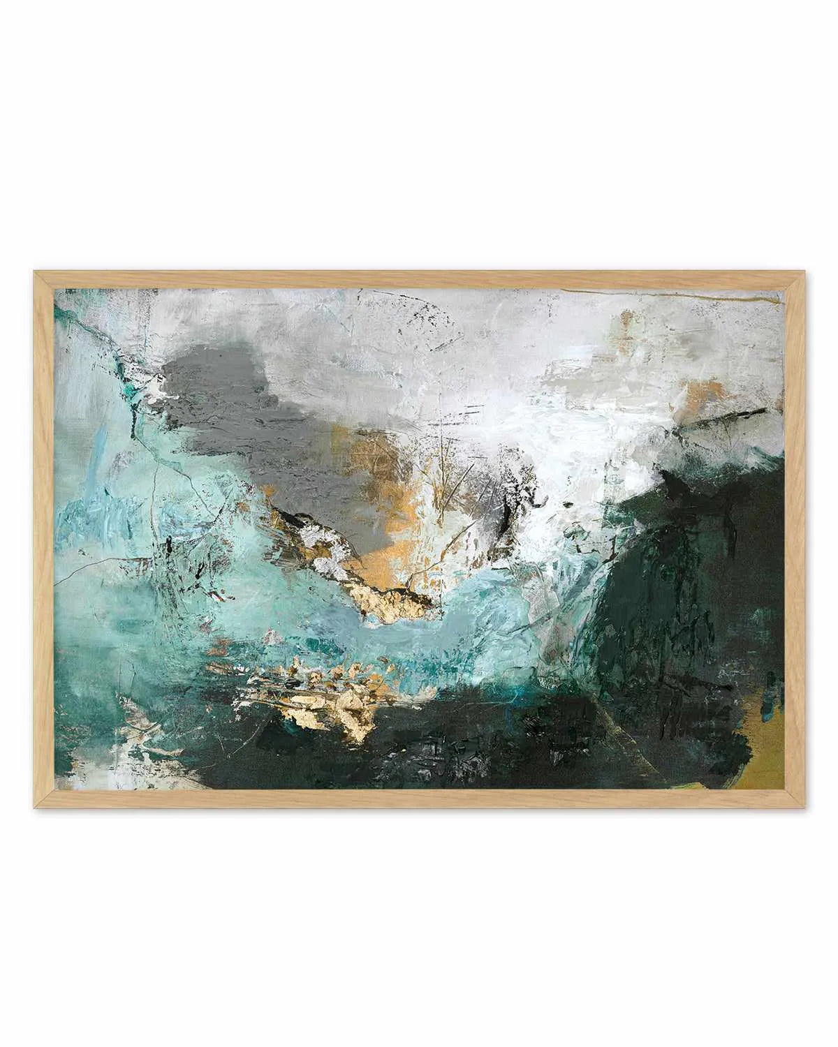 Arctic Green by Design Fabrikken Art Print from Olive et Oriel where you can shop wallpaper and artworks online