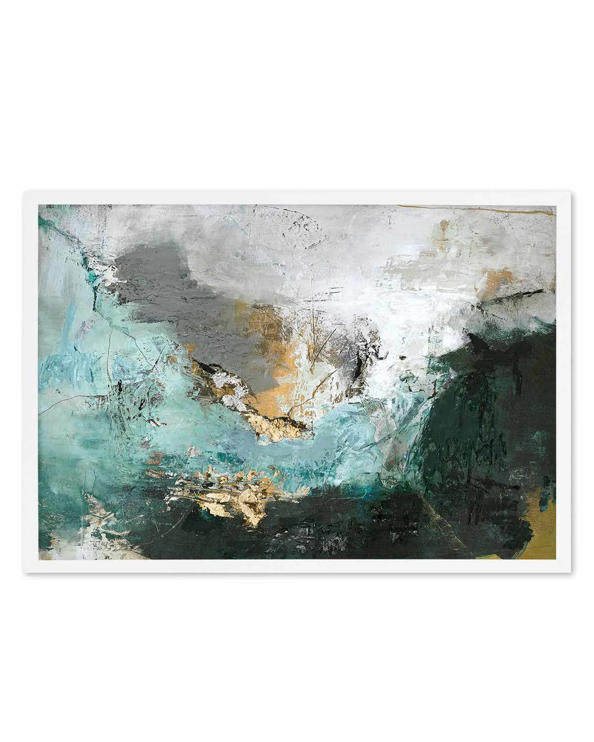 Arctic Green by Design Fabrikken Art Print from Olive et Oriel where you can shop wallpaper and artworks online