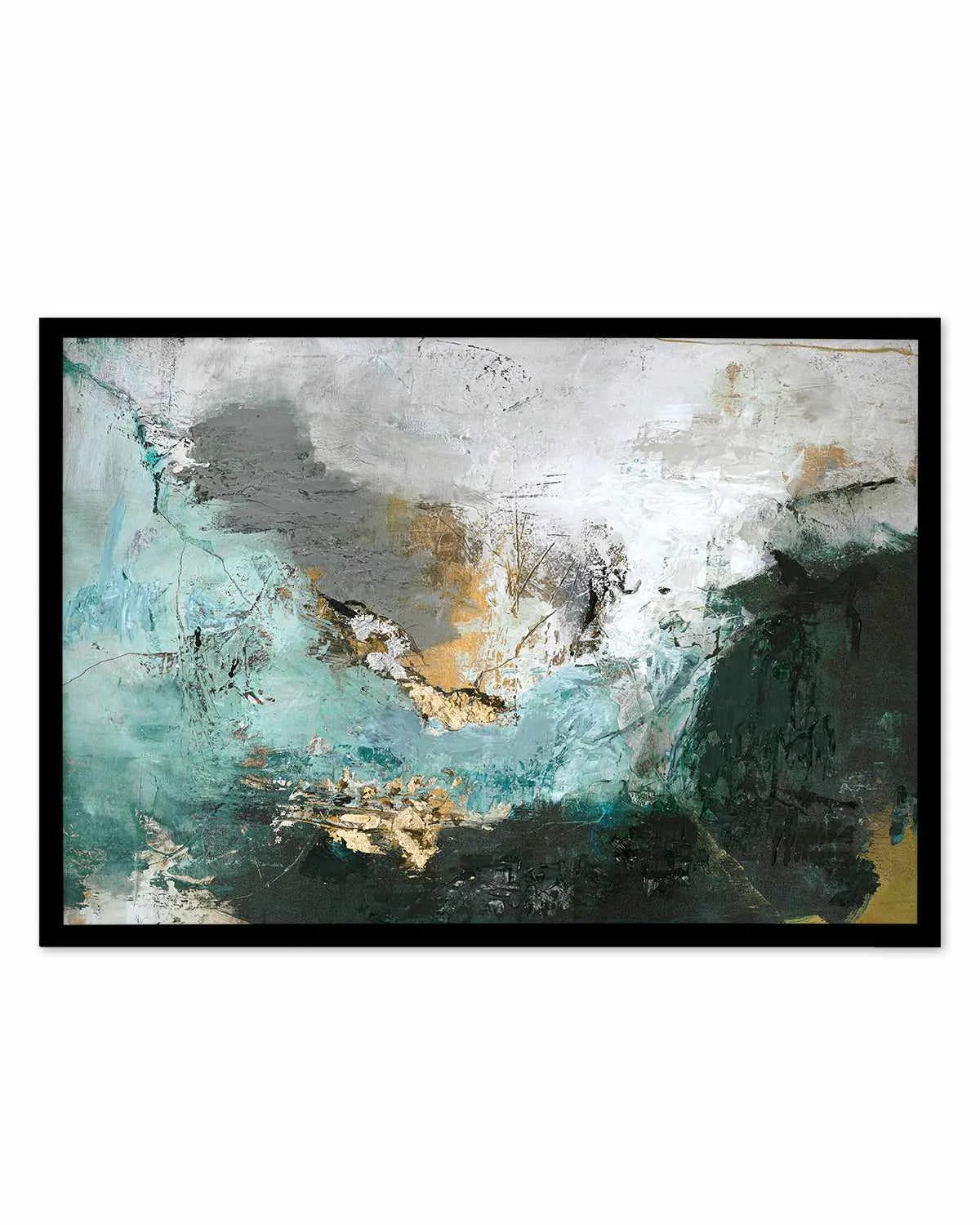 Arctic Green by Design Fabrikken Art Print from Olive et Oriel where you can shop wallpaper and artworks online